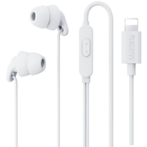 Наушники внутриканальные Remax RM-518i Wired Sleep 8 pin цвет белый 59300₽