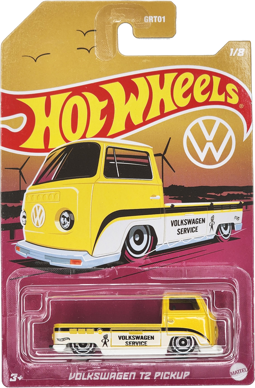 Hot Wheels Volkswagen T2 Pickup 1/8 Walmart Exclusive Редкая Коллекционная модель