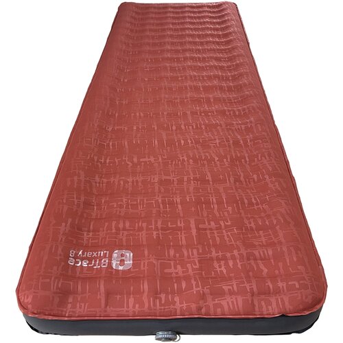 Ковер надувной утеплённый BTrace Luxary 8, 198х68х7,5 см (Красный) ковер надувной btrace airmat lite 185х55х5 см оранжевый