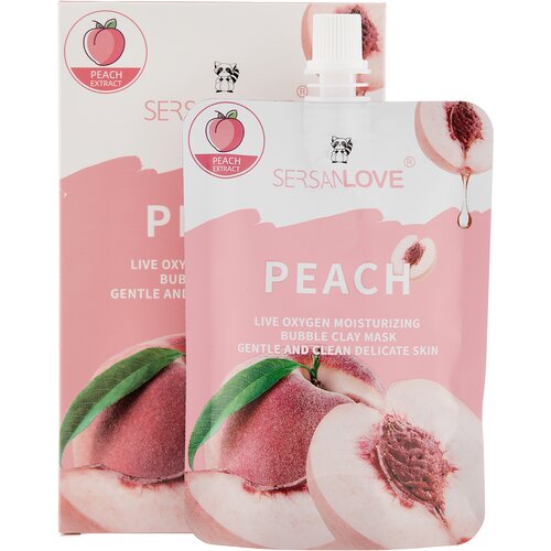 SERSANLOVE Пузырьковая маска для лица с экстрактом персика 269₽