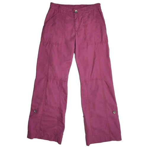 Брюки MEWEI, размер 140, розовый брюки mewei демисезонные карманы размер 140 коричневый