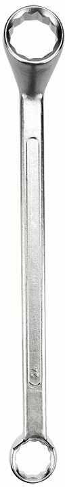 Ключ гаечный накидной коленчатый двусторонний 24х27 мм, цинк, REXANT