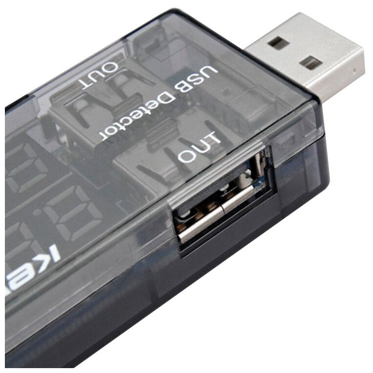 USB-тестер KWS-10VA на два выхода (3-9 В/0-3 А) - фотография № 4