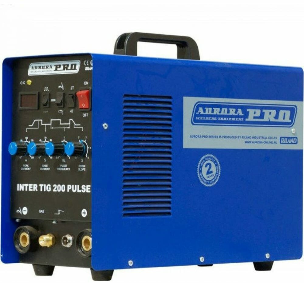 Аргонодуговой сварочный инвертор Aurora PRO INTER TIG 200 PULSE Mosfet