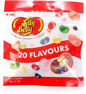 Драже жевательное "Ассорти 20 вкусов" 70гр Jelly Belly/ Таиланд