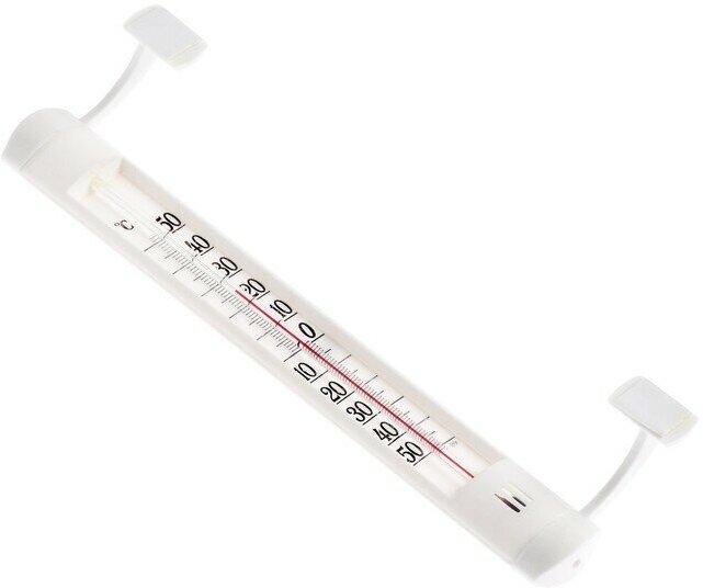 Термометр оконный, мод. ТСН-17, от -50°С до +50°С, на "липучке", упаковка картон