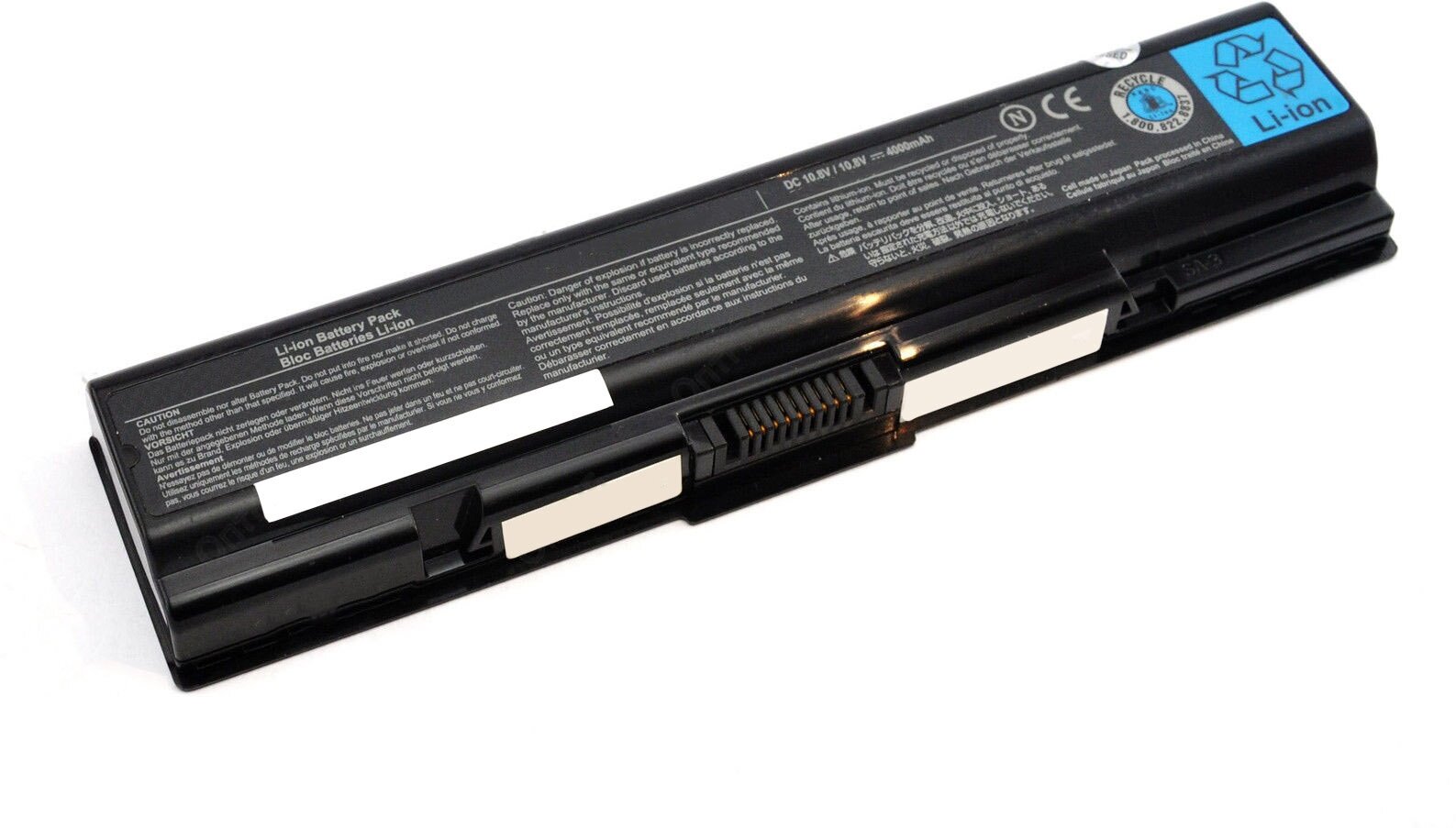 Аккумулятор PA3534U-1BRS для ноутбука Toshiba A200 10.8V 4000mAh черный