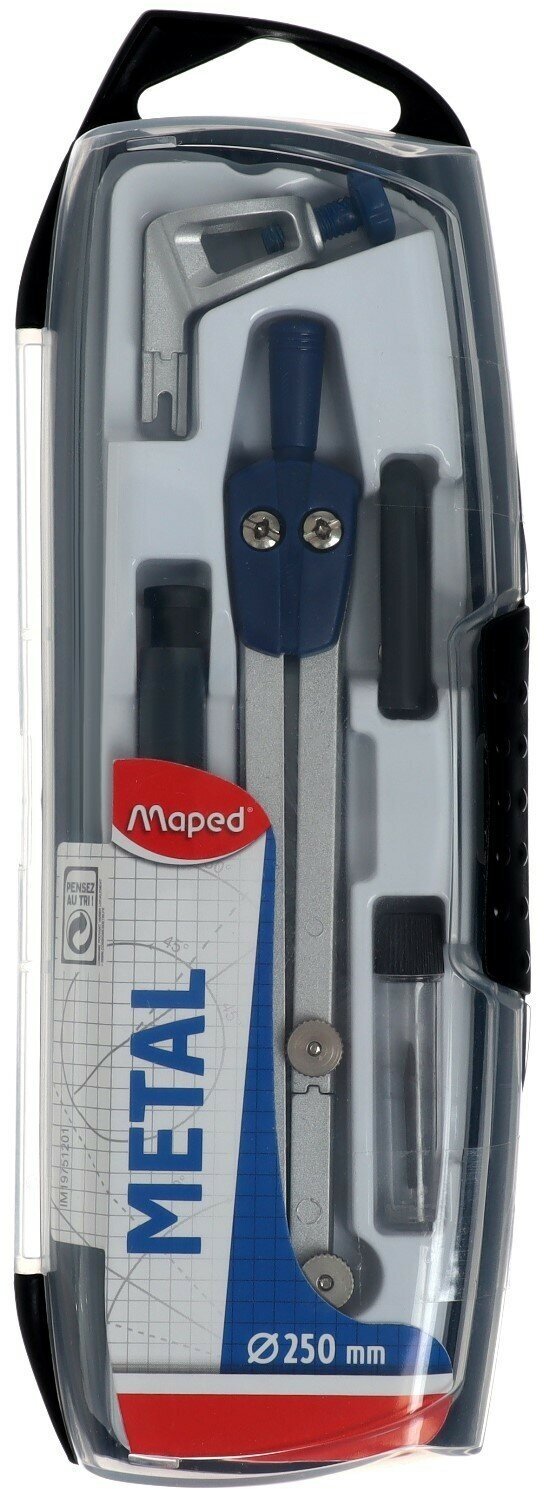 готовальня Maped Start, 5 предметов, ударопрочный футляр - фото №13