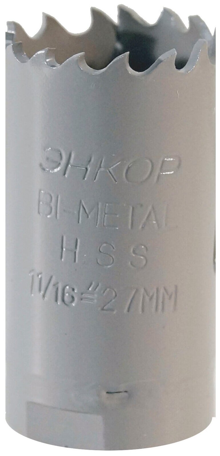 Коронка по металлу (27 мм: Bi-Metal М3) Энкор 24127 15737709