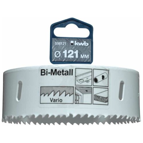 Коронка kwb HSS BI-METALL 121мм