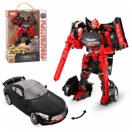 Большой Робот Трансформер для мальчика / Игрушка Трансформер Автобот машина
