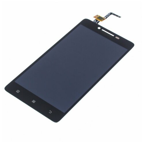 Дисплей для Lenovo A6000 / K3 Music Lemon (в сборе с тачскрином) черный дисплей для lenovo ideaphone p780 в сборе с тачскрином черный