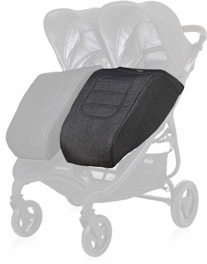 Накидка на ножки для коляски Valco Baby Snap Duo Trend Boot Cover, цвет Charcoal