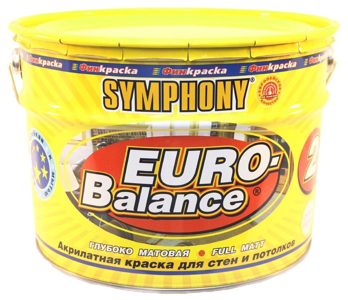 фото Краска акриловая Symphony Euro-Balance 2