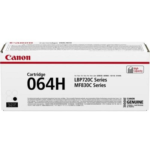 Картридж Canon CRG 064 H BK для Canon i-sensys MF832Cdw 1500стр Черный