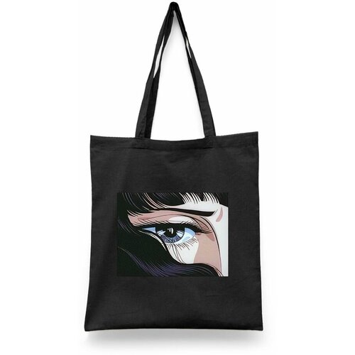 фото Сумка шоппер каждому своё, черный