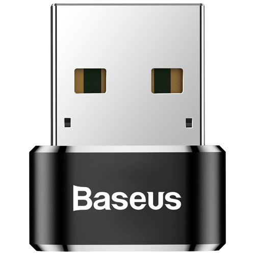 Разъем Baseus Male OTG USB - USB Type-C, 0.01 м, 1 шт., черный переходник адаптер espada usb sata paub023 0 01 м черный