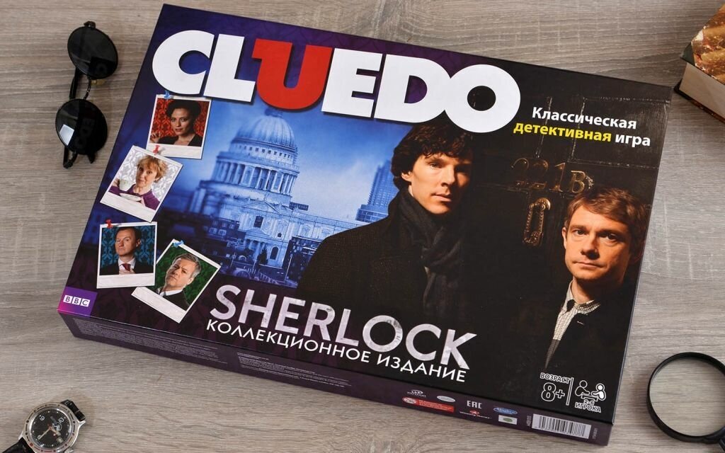 Gaga Games Настольная игра CLUEDO Шерлок, А42261210 - фото №9