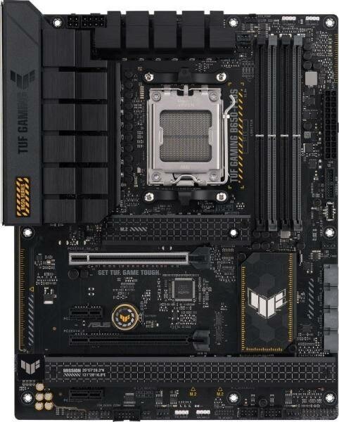 Материнская плата ASUS TUF GAMING B650-PLUS Socket AM5 AMD B650 4xDDR5 2xPCI-E 16x 2xPCI-E 1x 4xSATA III ATX Retail 90MB1BY0-M0EAY0