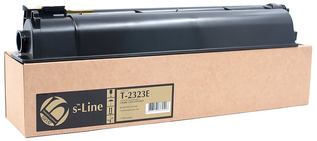 Тонер-картридж булат s-Line T-2323E для Toshiba e-Studio 2323 (Чёрный, 17500 стр.), совместимый