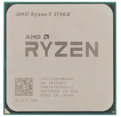 Процессор AMD Ryzen 7 2700X AM4 8 x 3700 МГц