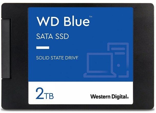 Твердотельный накопитель Western Digital WD Blue SATA 2 TB SATA WDS200T2B0A