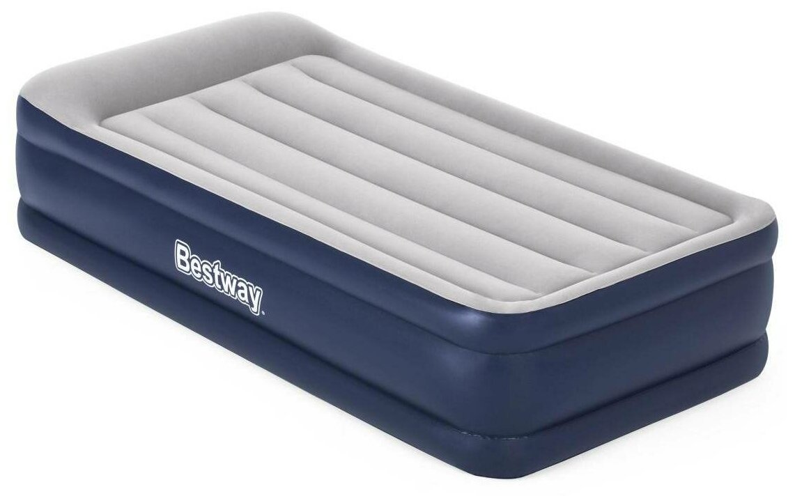 Кровать надувная BESTWAY Tritech Airbed 97х191х46 см, встроенный насос - фотография № 1