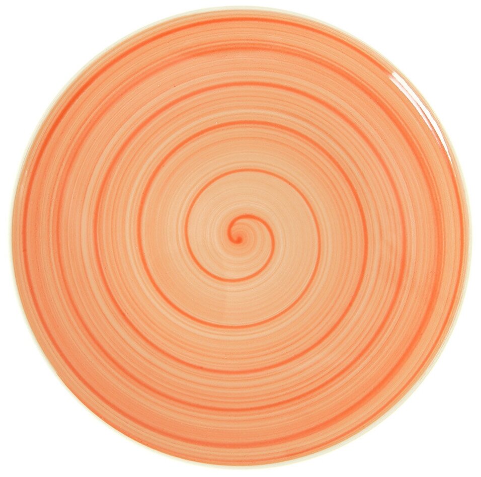 Тарелка 175мм мелк. ф.707 "универсал"рис.2389 "Infinity"(оранжевая)