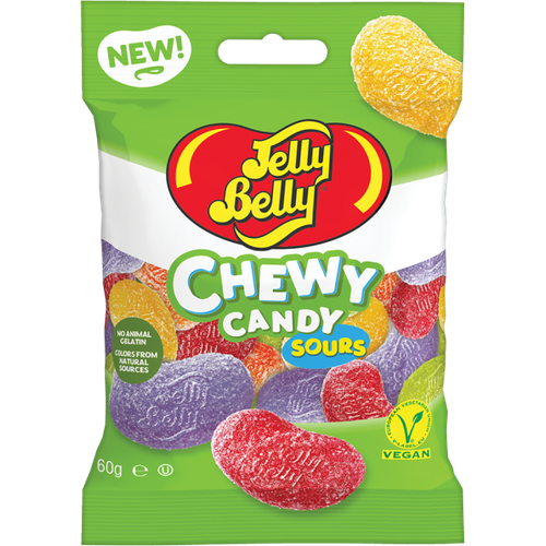 Мармелад Jelly Belly Chewy Candy кислые фрукты 60 гр.