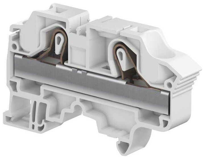 фото Зажим клеммный проходной ABB 1SNK712020R0000