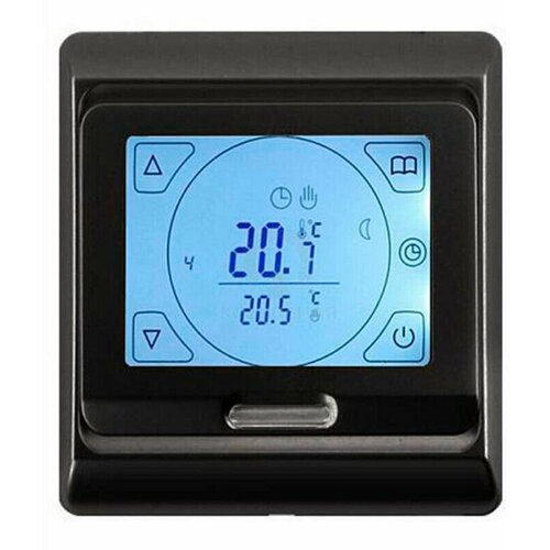 Терморегулятор для теплого пола Е 91 черный