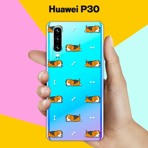 силиконовый чехол бигли спят на samsung galaxy a10 Силиконовый чехол Бигли спят на Huawei P30