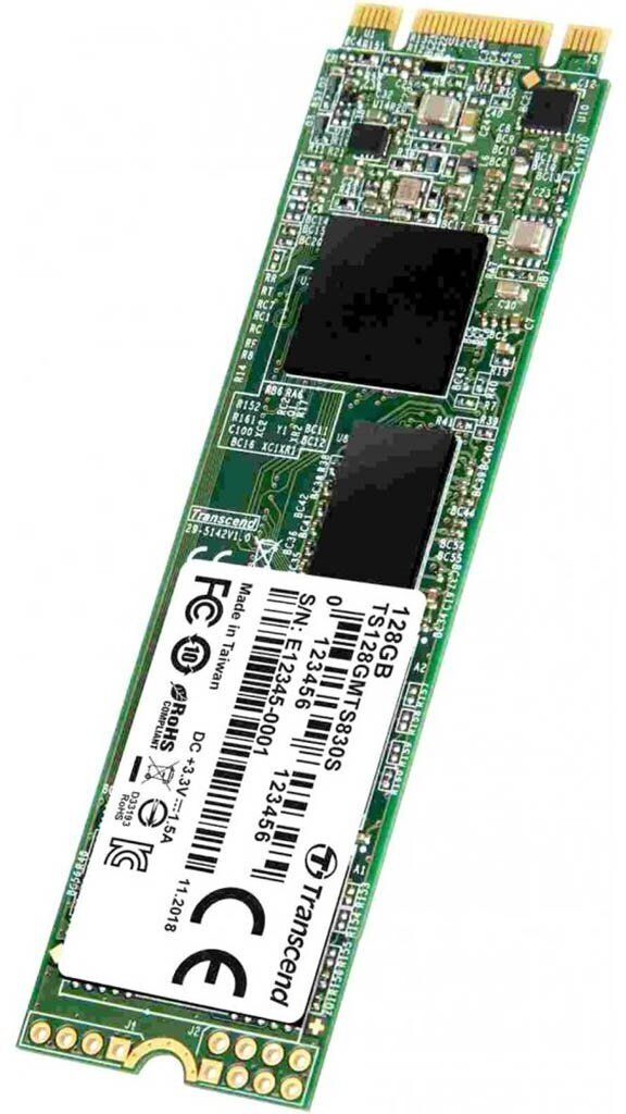 Твердотельный накопитель Transcend M.2 MTS830 SATA3 128Gb TS128GMTS830S