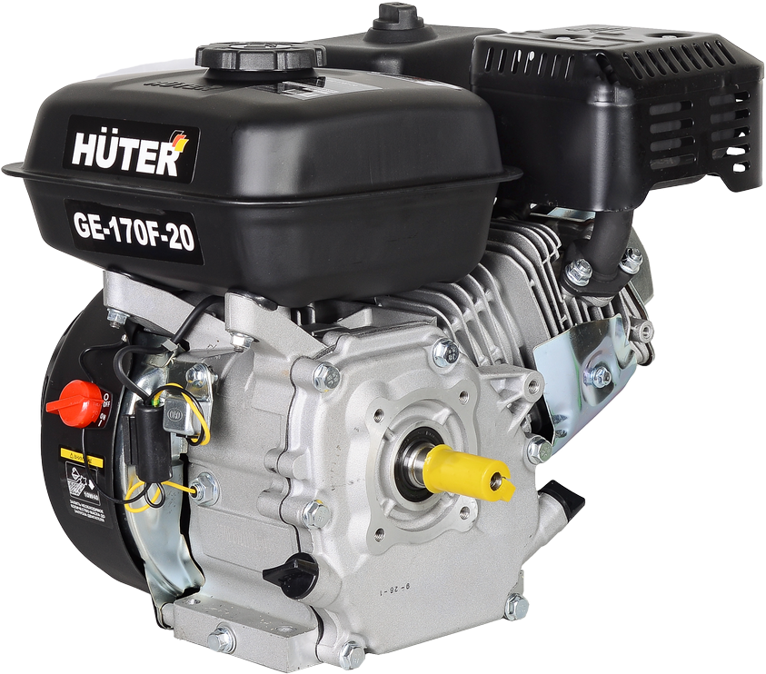 Двигатель бензиновый HUTER GE-170F-20