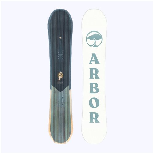 Сноуборд женский Arbor Ethos 22-23 - 153 - Белый