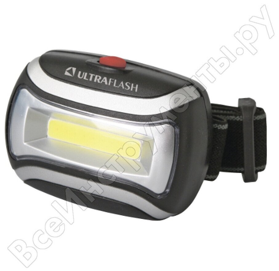 Налобный фонарь Ultraflash LED5380 черный - фото №1