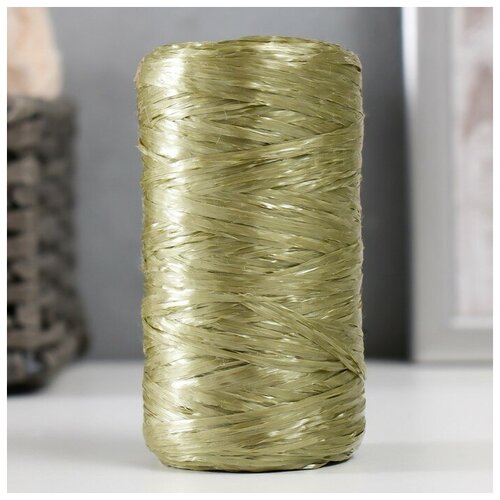 Пряжа для ручного вязания 100% полипропилен 200м/50гр. (08-оливки)