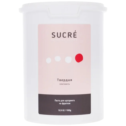 Паста для шугаринга Sucre Твердая, 1500 гр