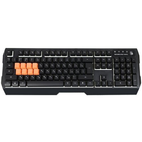 Клавиатура A4 Bloody B188 USB черный Multimedia Gamer LED 568900₽