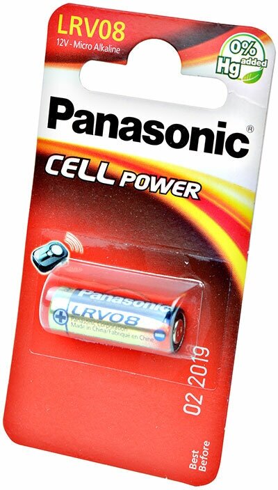 Батарейка Panasonic Micro Alkaline LRV08 Bli (LRV08L/1BE) - фото №5