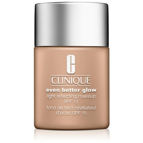 Clinique Тональный крем Even Better Glow Light Reflecting Makeup Broad Spectrum, SPF 15, 30 мл, оттенок: CN 40 Cream Chamois clinique тональный крем even better glow light reflecting makeup broad spectrum spf 15 30 мл оттенок 28 ivory