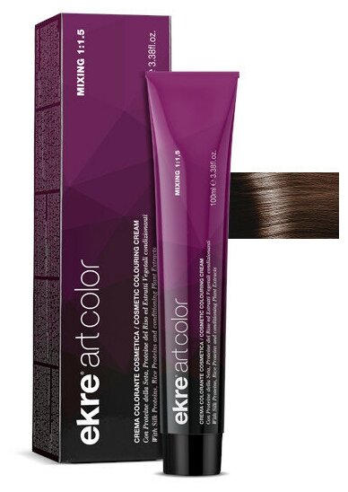 Краска для волос Artcolor Hair Colour Cream Ekre 7.32 Золотисто-фиолетовый блондин/Капучино, 100 мл