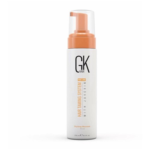 GKhair Мусс Hair Taming System Styling Mousse, 250 мл global keratin маска bombshell ultra blonde gkhair 200 мл