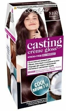 LOREAL CASTING Краска для волос 5102 Холодный мокко