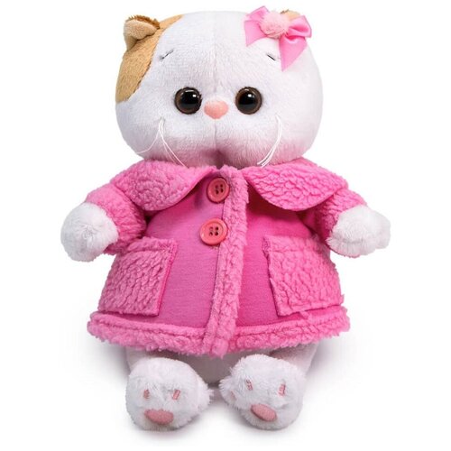 фото Мягкая игрушка budi basa basik & co кошка baby ли-ли в пальто 20 см budi basa collection
