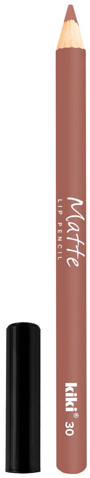 Карандаш для губ Kiki Matte Lip Pencil 30, оттенок пепельная роза