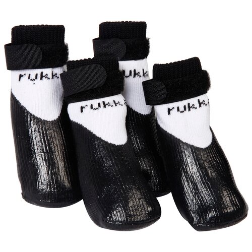 фото Носки для собак rukka pets rukka rubber socks р.2 (4шт) чёрный