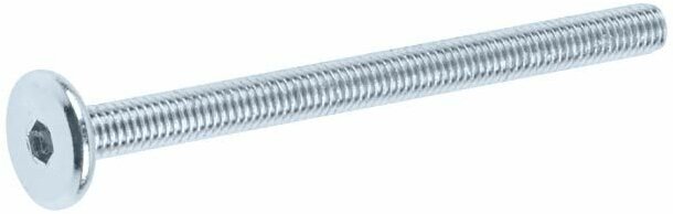 Винт М6х80 мм с плоск. голов. и внутр. шестигр цинк (10 шт в зип-локе) STARFIX (SMZ2-77300-10)