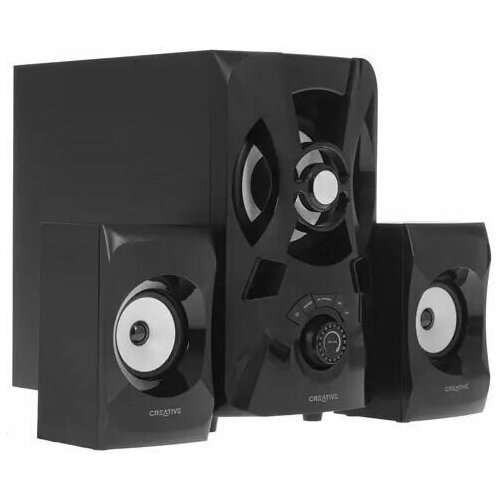 Колонки 21 Creative SBS E2900 51MF0490AA001 черный 60 Вт беспроводной ПДУ Bluetooth SD питание - сеть 220 В 1065000₽