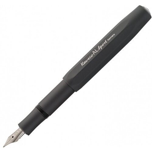 Kaweco 10000429 Перьевая ручка kaweco al sport, black ст (перо ef - 0.5 мм)